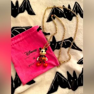 Disney X parks collection Betsey Johnson Mickey Halloween necklace 2022